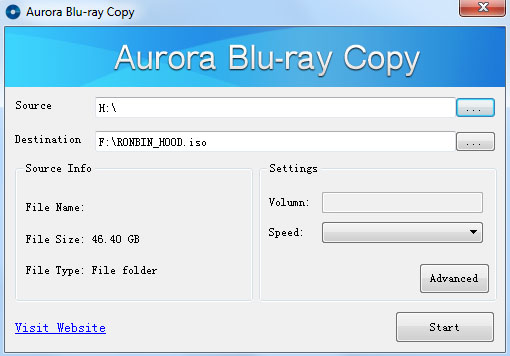 Aurora Blu-ray Copy
