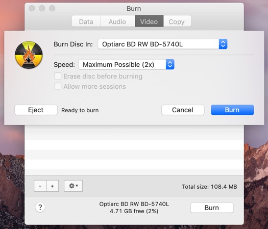 Burn Video to DVD on Mac for Free