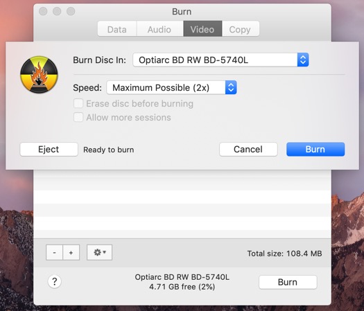 burner software for mac