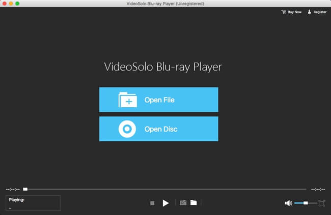 VideoByte Blu-ray Player Interface
