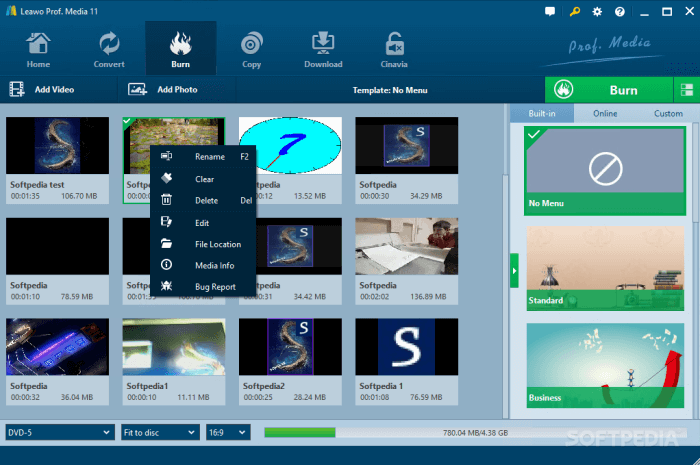 dvd menu creator freeware