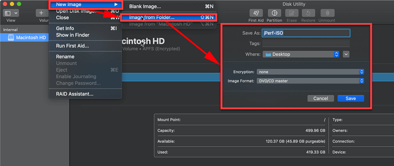 Copy DVD to ISO Mac