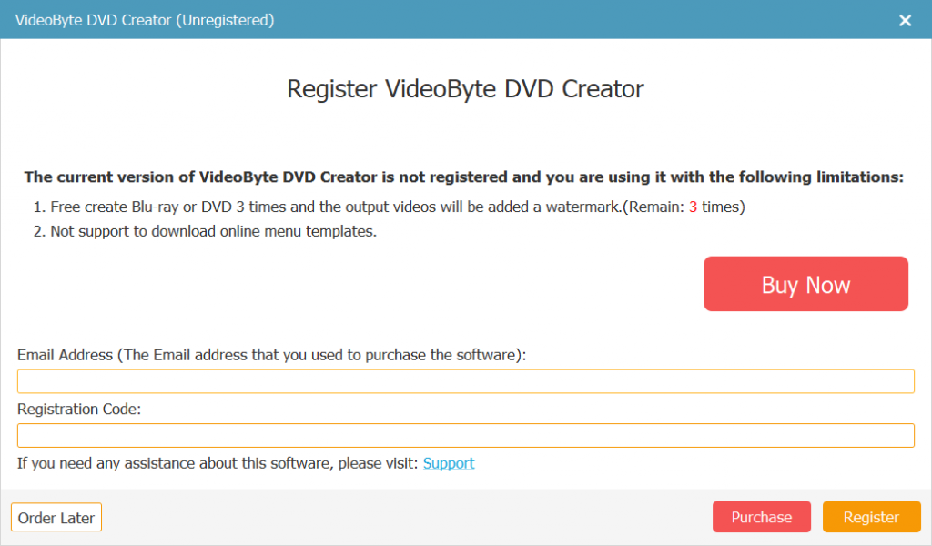 videobyte dvd creator