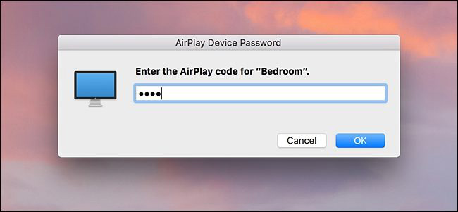 Enter The Airplay Code For Living Room