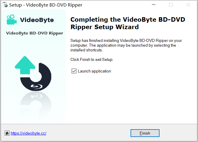 Install VideoByte BD-DVD Ripper Successfully