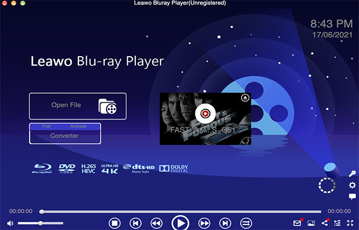 blu ray player software mac free download