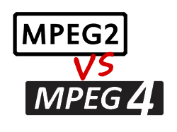 MPEG2 VS MPEG4